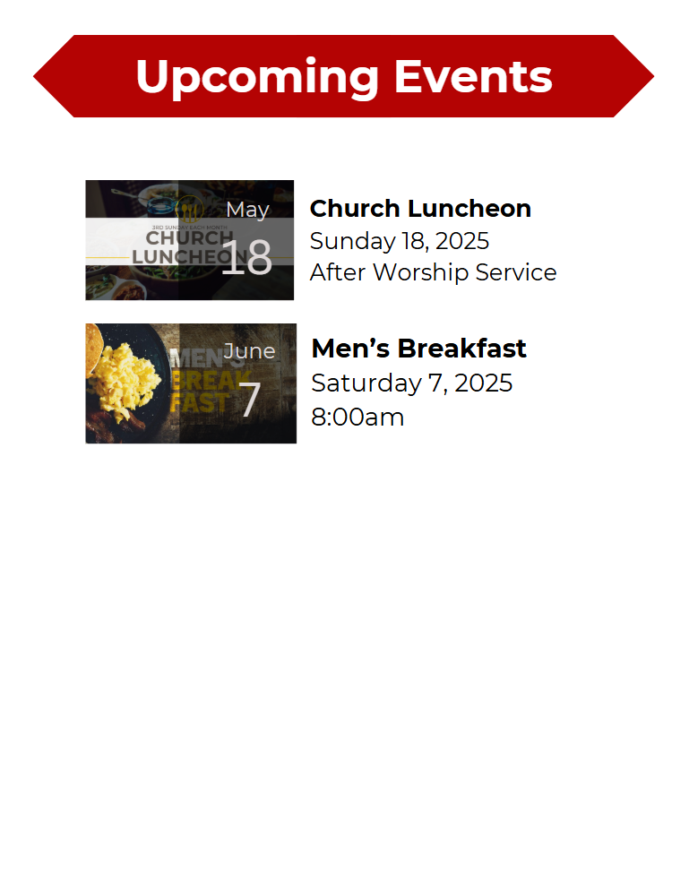 Upcoming Events